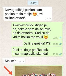 Dobila od momka poklon, a onda je uslijedio šok