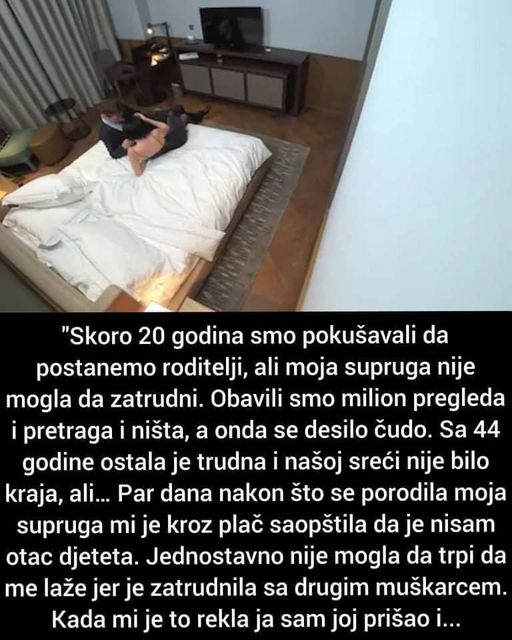 ISPOVIJEST-20 GODINA POKUŠAVALI POSTATI RODITELJI