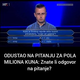 Znate li odgovor na ovo pitanje?