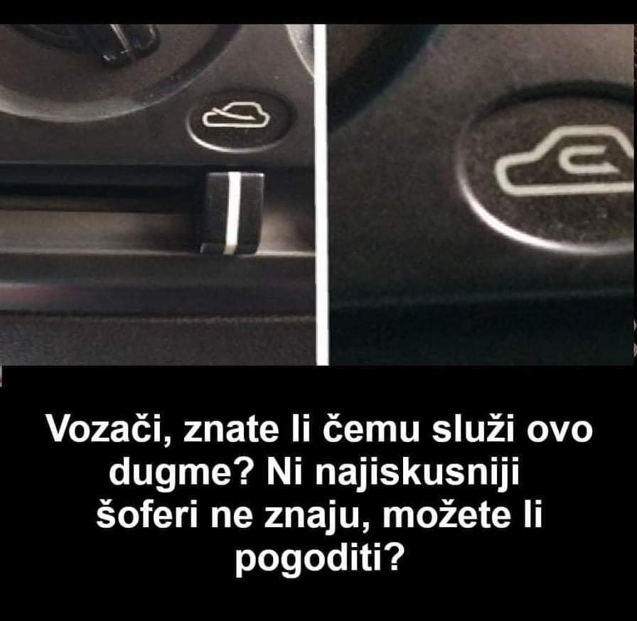 Da li znate čemu služe ove opcije na kolima? Mnogi ne znaju!