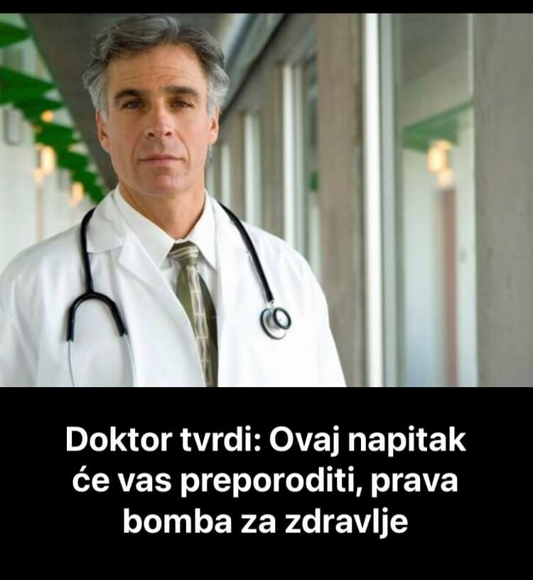 Gastroenterolog otkrio domaći napitak, kojim čuvate cjelokupan organizam