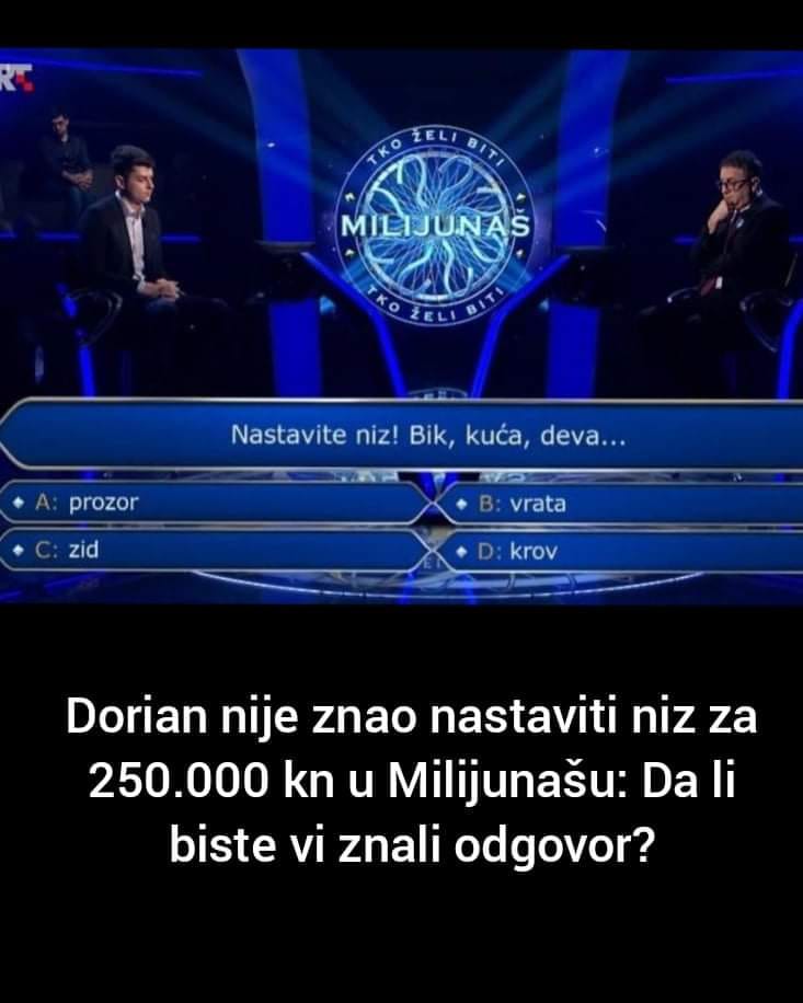 Da li znate odgovor na ovo pitanje?