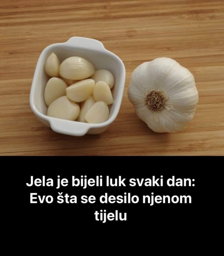 Pogledajte za šta je sve dobar bijeli luk