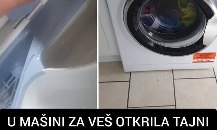 Da li ste znali za ovaj trik na vašoj mašini za veš?