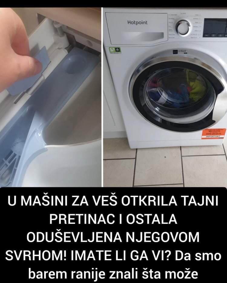 Da li ste znali za ovaj trik na vašoj mašini za veš?