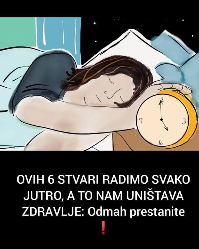 Ovih 6 navika loše utiče na vaše zdravlje