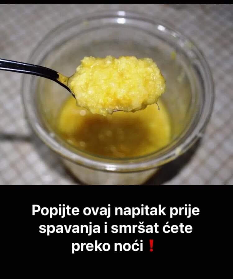 Popijte čašu ovog napitka i smršat ćete preko noći