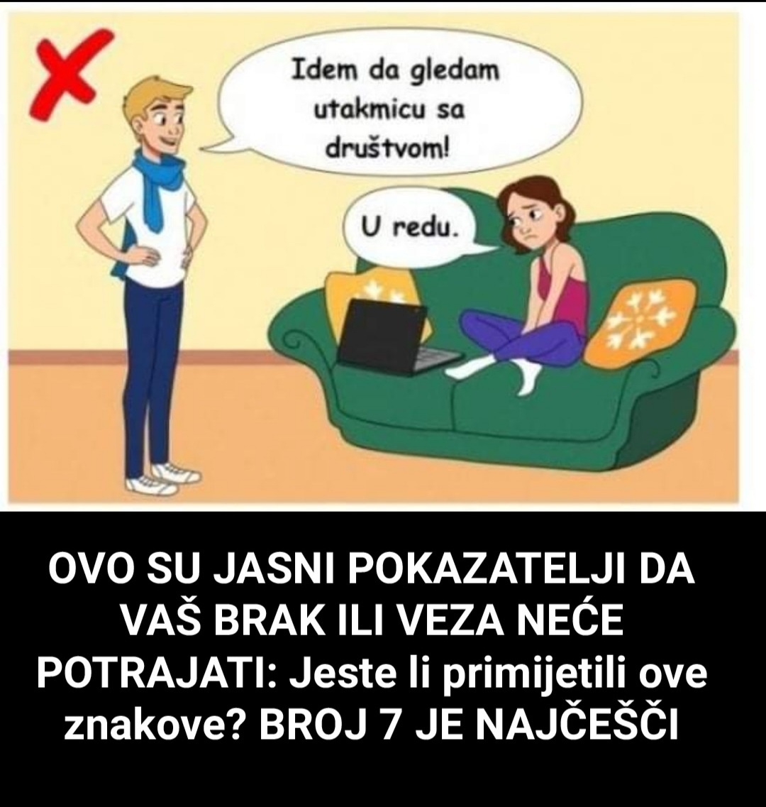 Ovo su jasni pokazatelji da vaš brak neće opstati