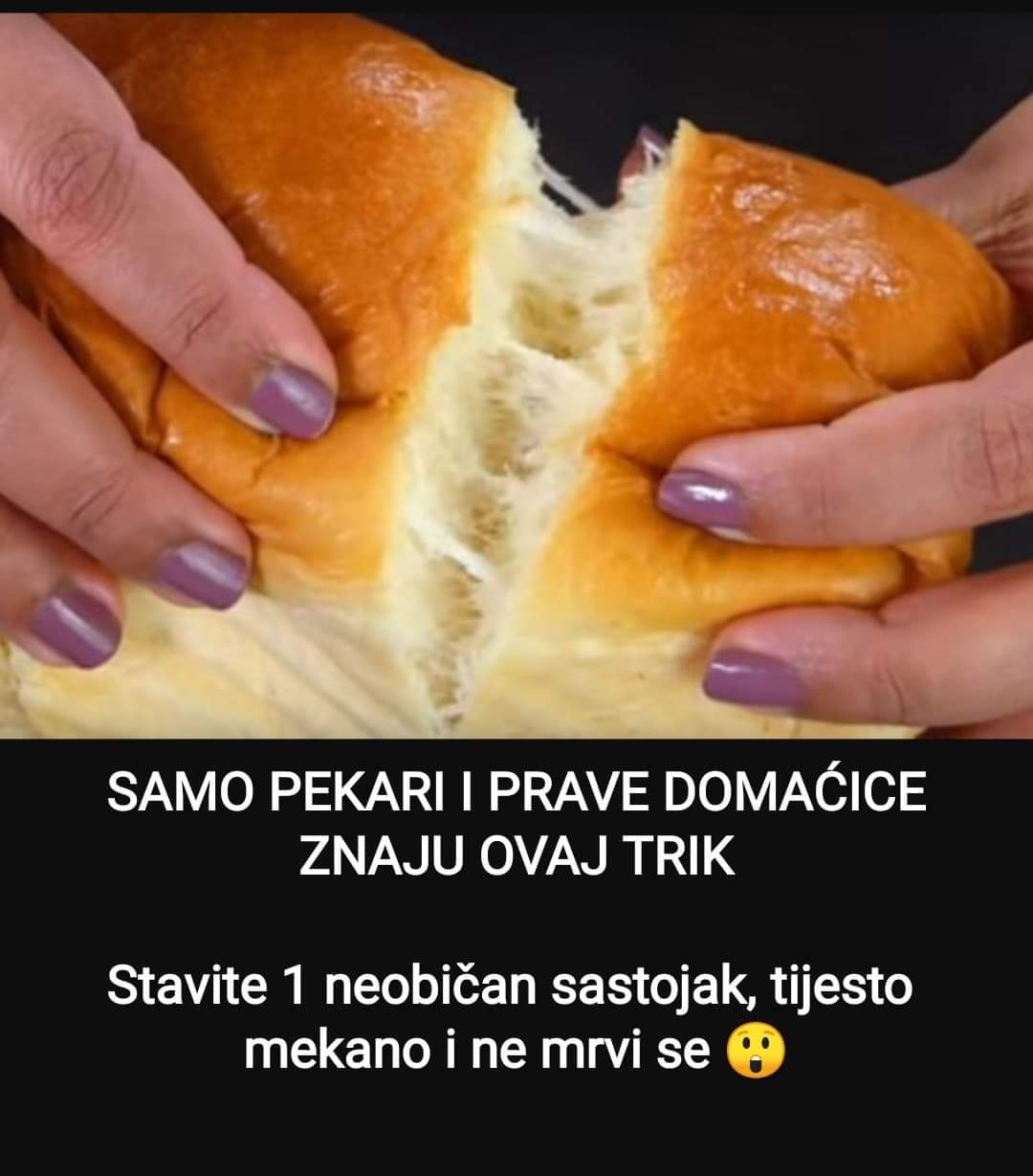 Pogledajte recept za najbolji pekarski hljeb