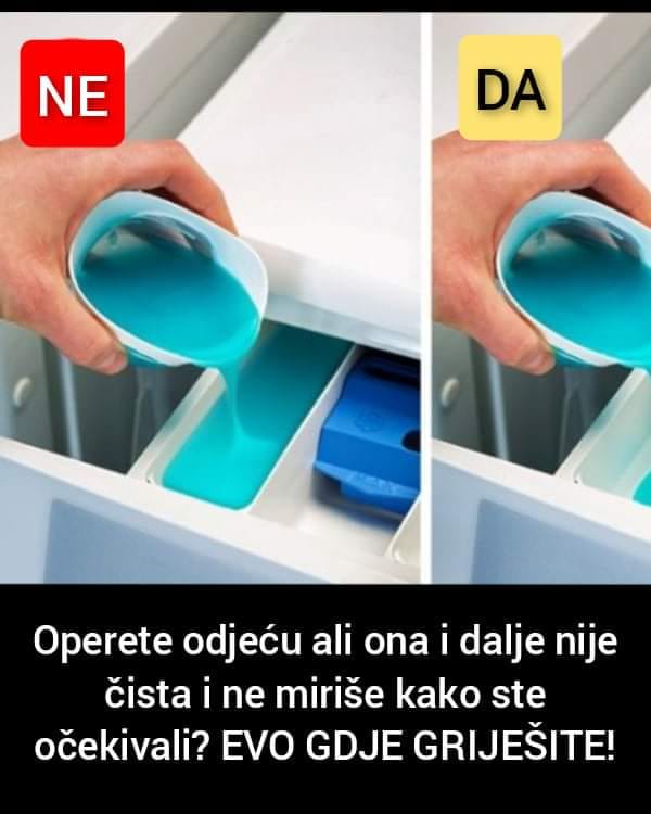 Pogledajte kako pravilno oprat odjeću