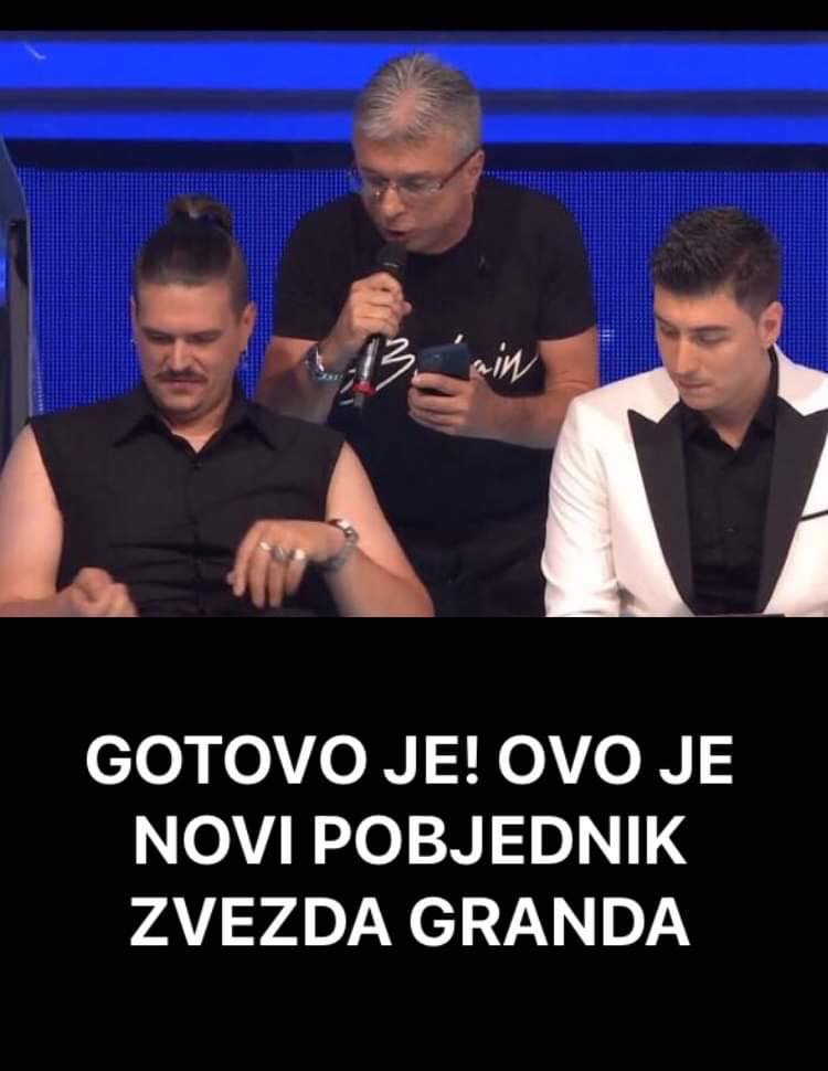 Pogledajte ko je novi pobjednik Zvijezda Granda