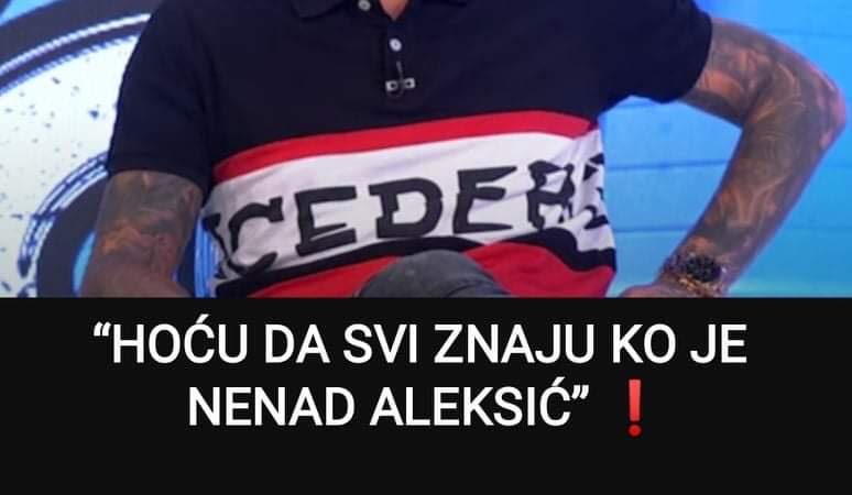 Komšinica od Nenada Aleksića Sha se javila i otkrila sve tajne