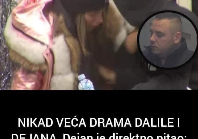 Pogledajte kakva se to drama odvija kod Dalile i Dejana