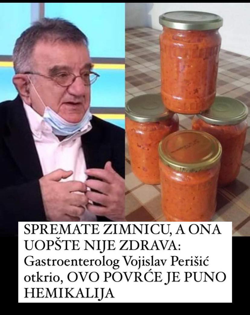 Gastroenterolog Vojislav Perišić otkrio kako napraviti zdravu zimnicu, pogledajte recept