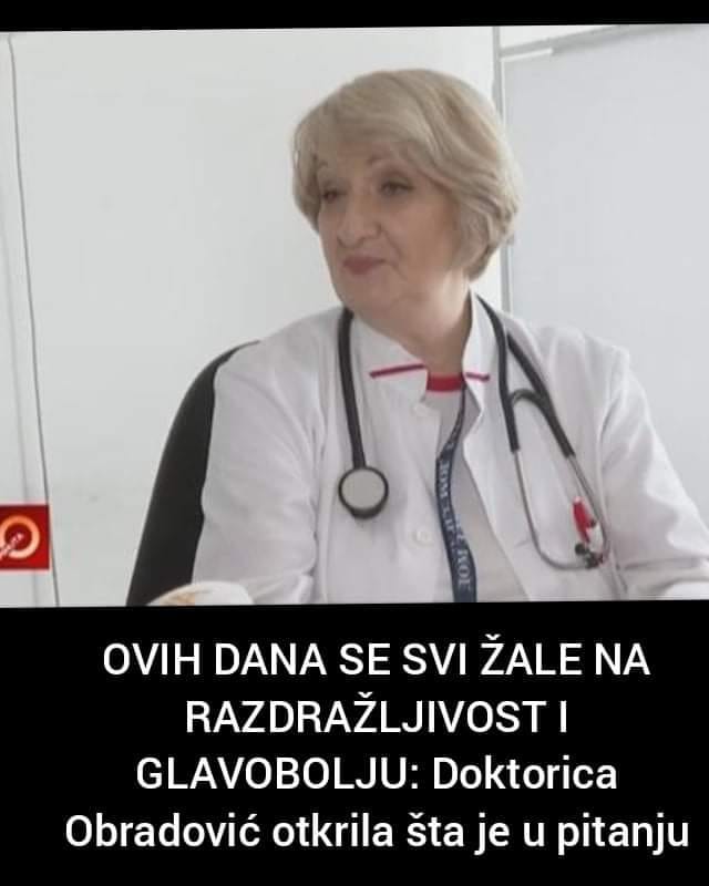 Pogledajte sta je rekla dr.Biserka Obradovic