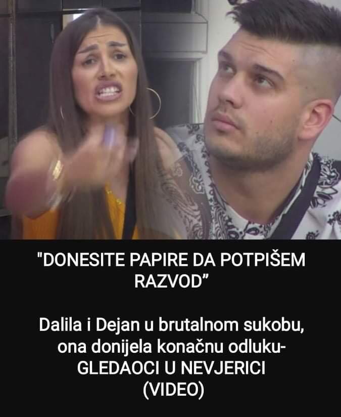 Pogledajte sta je Dalila trazila