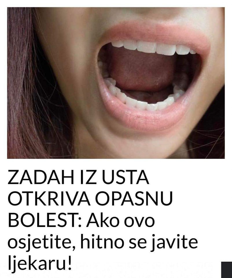 AKO OVO OSJETITE ODMA POSJETITE VASEG LJEKARA