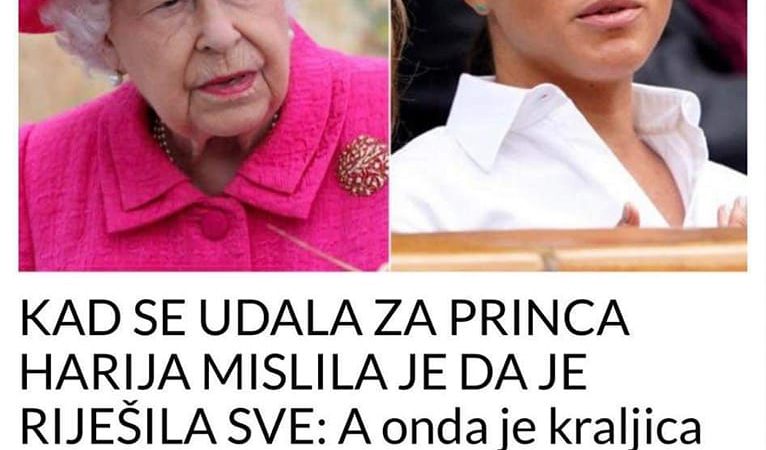 MISLILA DA JE RIJESILA SVE SVOJE PROBLEME , ALI ONDA JE KRALJICA PRESJEKLA