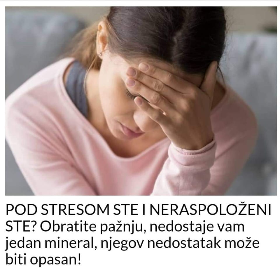 POGLEDAJTE NEDOSTATAK KOJEG MINERALA MOŽE BITI OPASAN