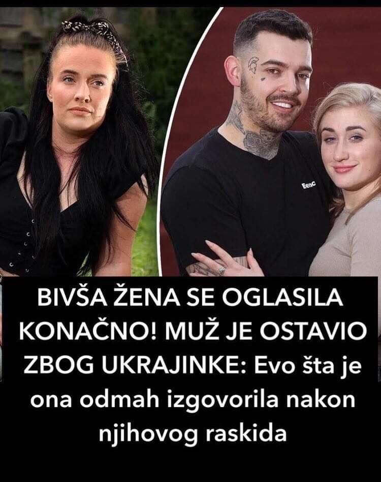 OGLASILA SE LORNA O RASKIDU BIVŠEG MUŽA I UKRAJINKE