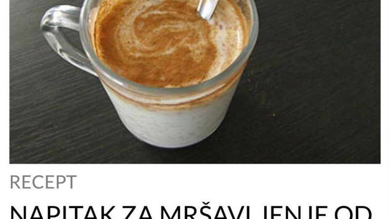 POGLEDAJTE NAPITAK ZA MRSAVLJENJE OD SAMO 3 SASTOJKA